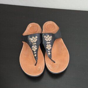 FitFlop Womens Thong Sandals SZ 10